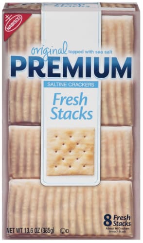 Nabisco Original Premium Fresh Stacks Saltine Crackers Perspective: front