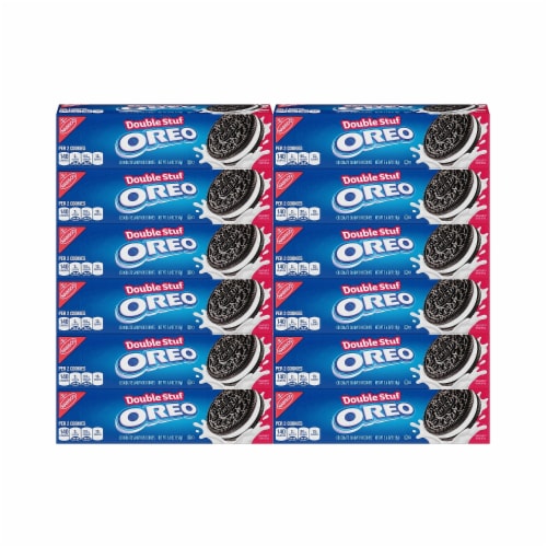 Nabisco Oreo Double Stuff Chocolate Sandwich Cookie 5 6 Ounce 12 Per Case 12 5 6 Ounce Qfc
