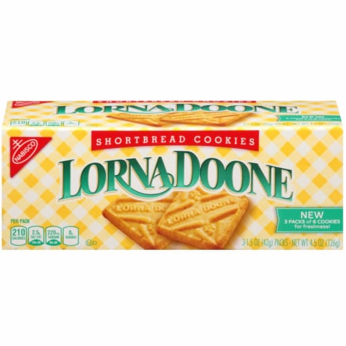 Lorna Doone Shortbread Cookie, 4.5 Ounce -- 12 per case. Perspective: front