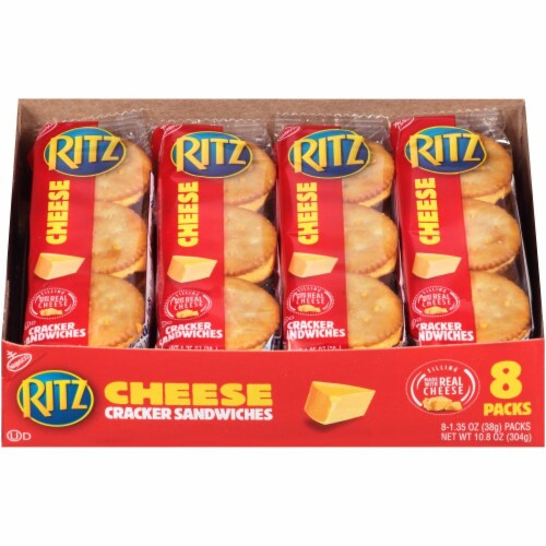Ritz Cheese Sandwich Crackers Multi-Packs Perspective: front