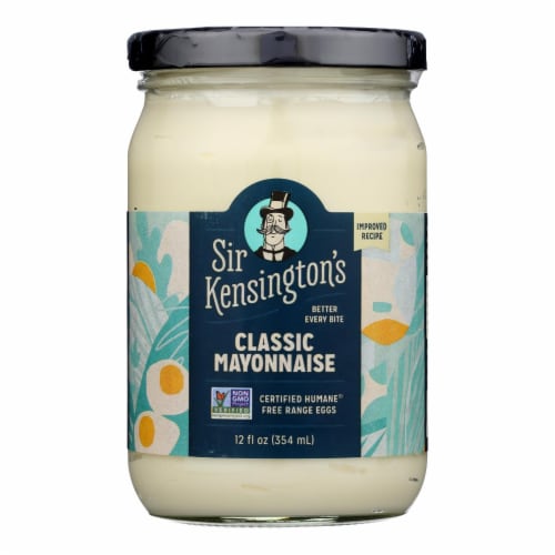 Sir Kensington's - Mayo Classic Jar Gluten Free - Case of 6-12 FZ Perspective: front