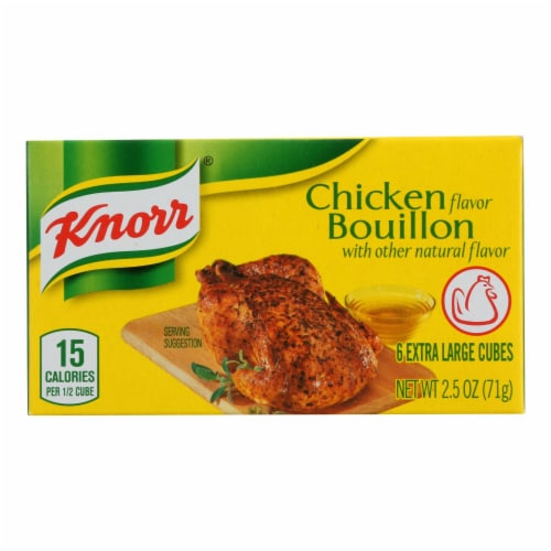 Knorr® Extra Large Chicken Bouillon Cubes (24 pack), Case of 24 - 2.5 OZ  each - Fry's Food Stores