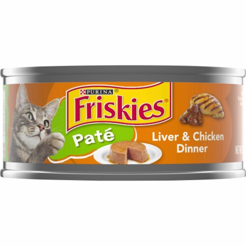Purina® Friskies® Pate Liver & Chicken Dinner Wet Cat Food Perspective: front