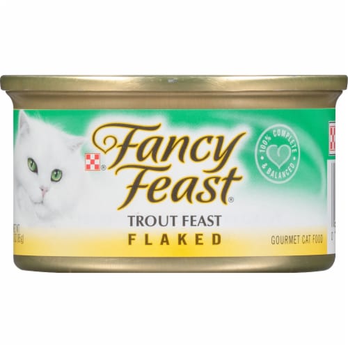 Fancy Feast® Flaked Trout Wet Cat Food Perspective: front