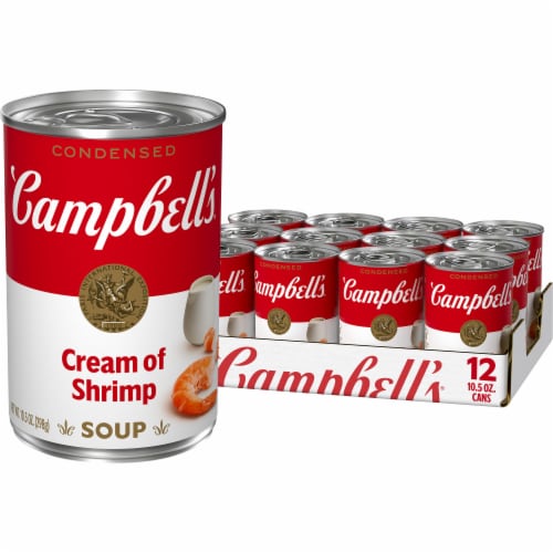 Campbell's® Cream of Shrimp Condensed Soup Case, 12 ct / 10.5 oz - Kroger