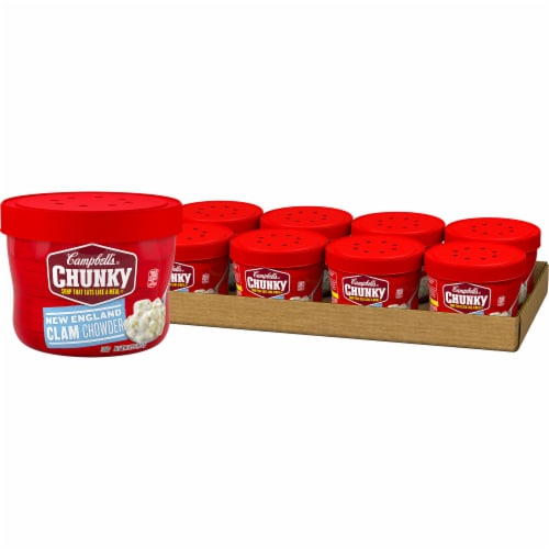 Campbell's Chunky Soup New England Clam Chowder Perspective: front