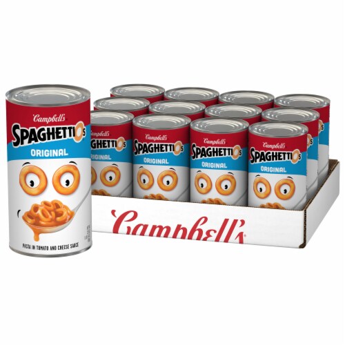 SpaghettiOs® Original Canned Pasta (12 Pack) Perspective: front