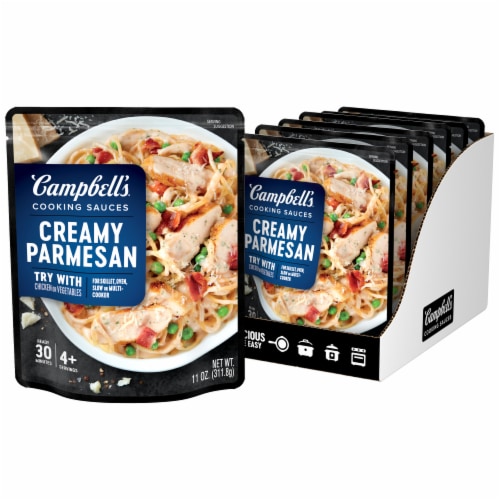 Campbell's® Creamy Parmesan Chicken Skillet Sauce Perspective: front