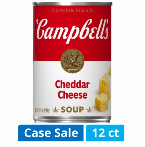 Campbell's® Condensed Cheddar Cheese Soup Case Sale Perspective: front