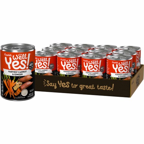 Campbell's® Well Yes® Carrot Ginger Soup Case Sale Perspective: front