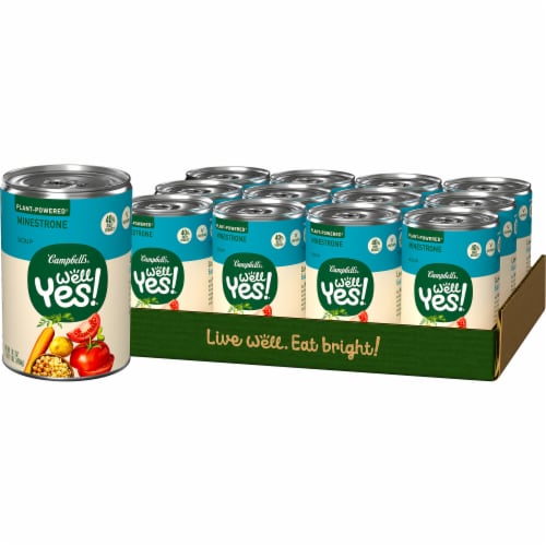 Campbell's® Well Yes® Minestrone Soup Case Sale Perspective: front