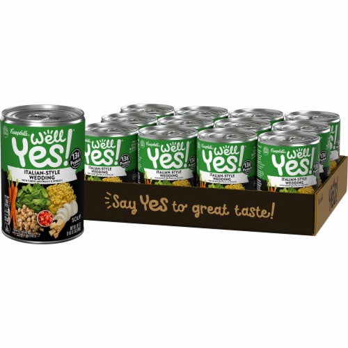 Campbell's® Well Yes!® Italian Wedding Soup Case Sale Perspective: front