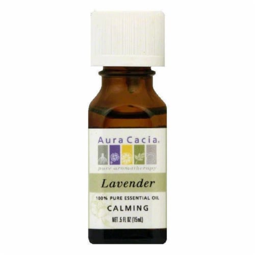 Aura Cacia Lavender, 0.5 OZ (Pack of 1) Perspective: front