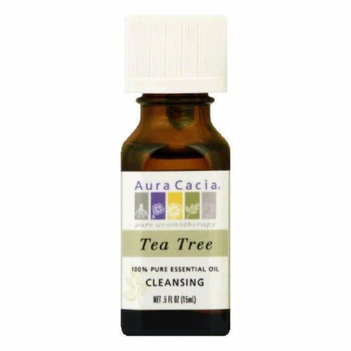 Aura Cacia Tea Tree, 0.5 OZ Perspective: front
