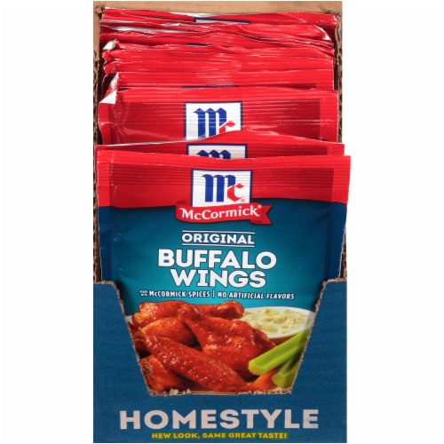 McCormick® Original Buffalo Wings Seasoning Mix Perspective: front