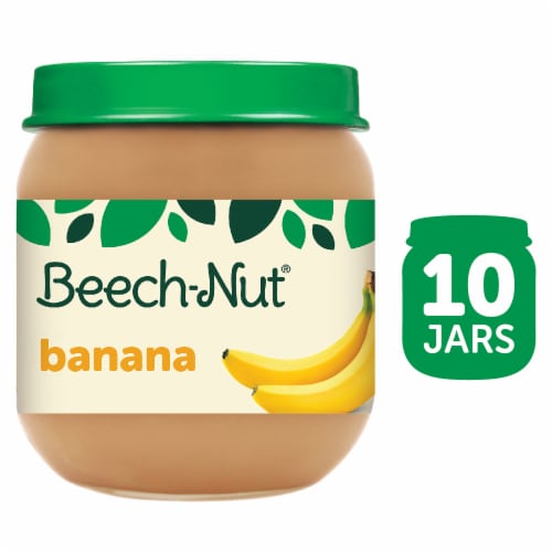 Beech-Nut Banana Stage 2 Baby Food Perspective: front