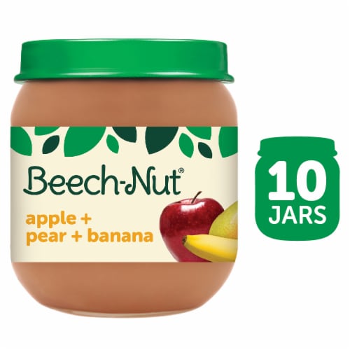 Beech-Nut Apple Pear & Banana Stage 2 Baby Food Perspective: front