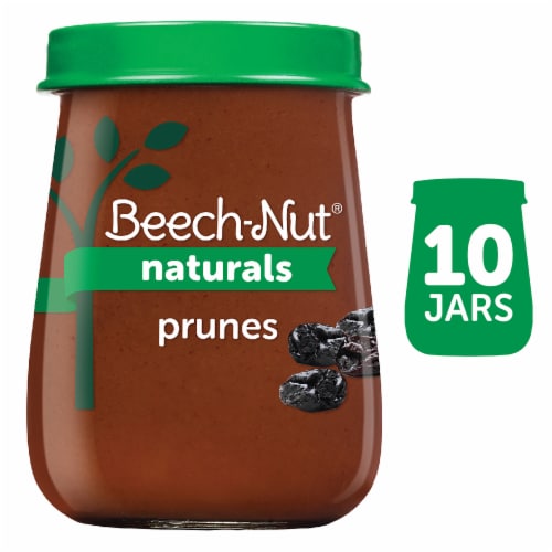 Beech-Nut® Naturals Prunes Stage 1 Baby Food Perspective: front