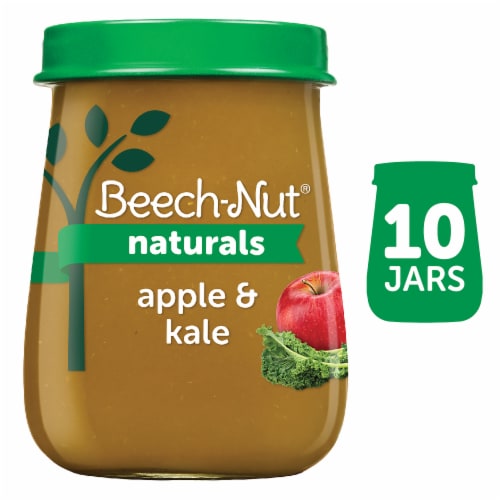 Beech-Nut Apple & Kale Stage 2 Baby Food Perspective: front