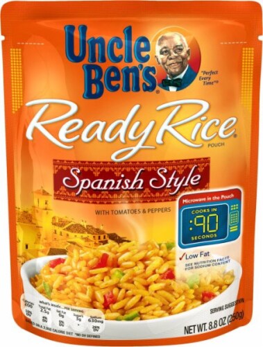 Uncle Ben's Ready Rice Spanish Style Rice Case Sale Perspective: front