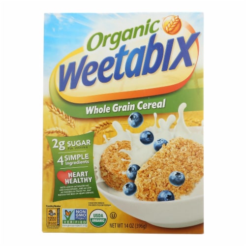 Weetabix Organic Cereal - Case of 12 - 14 oz. Perspective: front