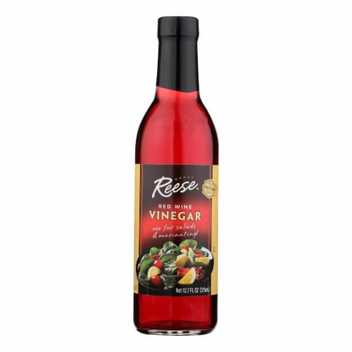 Reese Vinegar - Red Wine - Case of 6 - 12.7 fl oz Perspective: front