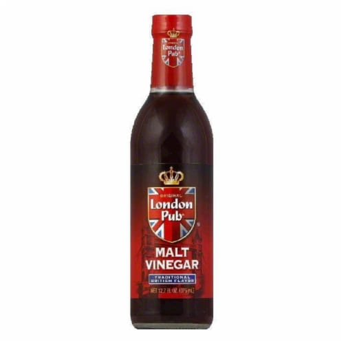 London Pub Malt Vinegar, 12.7 OZ (Pack of 6) Perspective: front