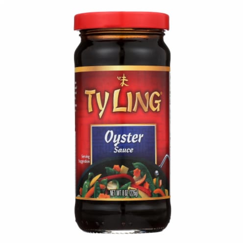 Ty Ling Oyster Sauce  - Case of 12 - 8 OZ Perspective: front