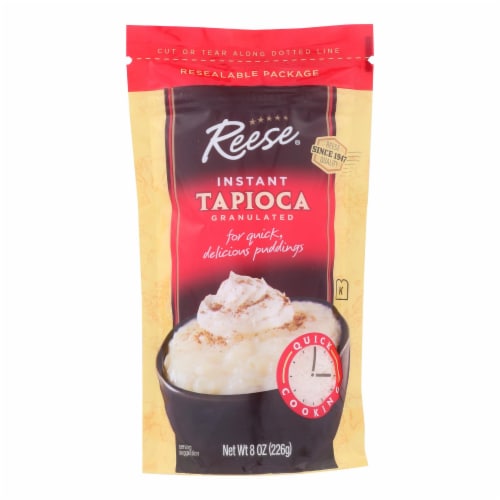Reese Tapioca - Granulated - Case of 6 - 8 oz Perspective: front