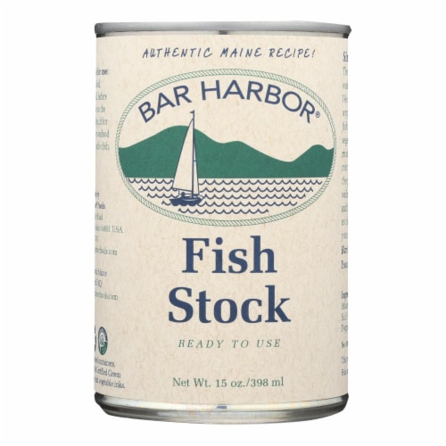 Bar Harbor - Fish Stock - Case of 6 - 15 oz. Perspective: front