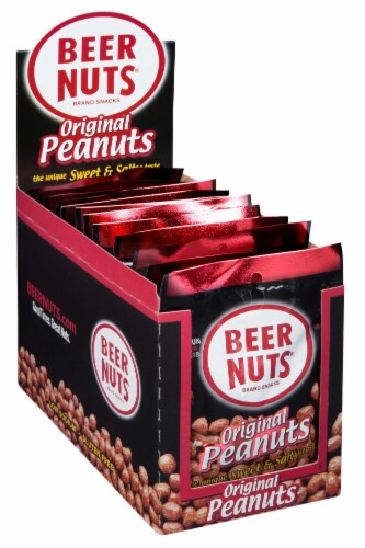 Beer Nuts Original Peanut, 3 Ounce - 12 per pack -- 48 packs per case. Perspective: front