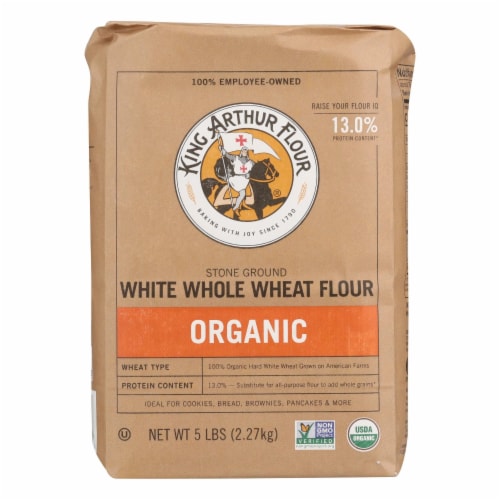 King Arthur Baking Organic Unbleached Bread Flour 5 Lb, Flour & Meals