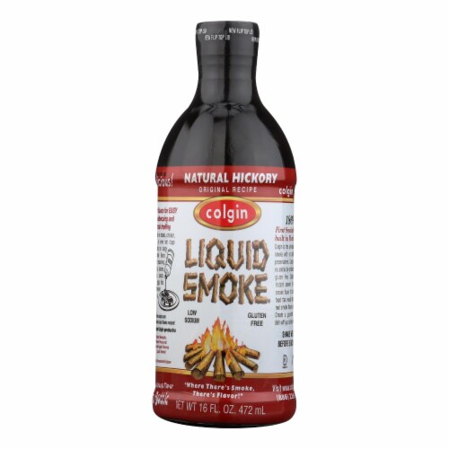 Colgin Liquid Smoke - Hickory - Case of 6 - 16 fl oz Perspective: front