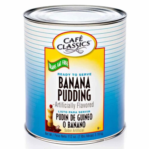 Real Fresh Trans Fat Free Banana Pudding, 7 Pound -- 6 per case. Perspective: front