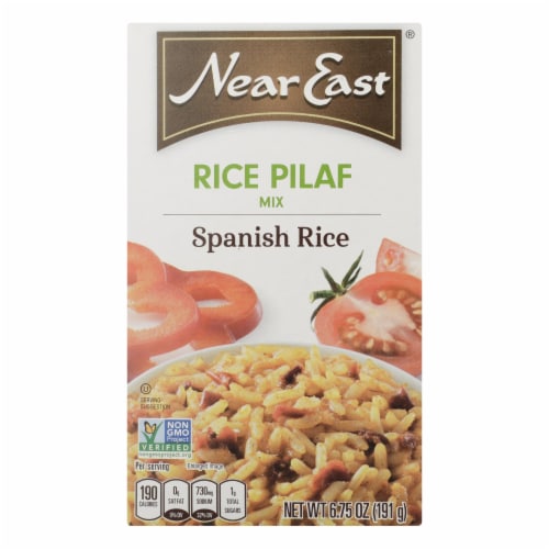 Near East Rice Pilaf Rice - Spanish - Case of 12 - 6.75 oz. Perspective: front