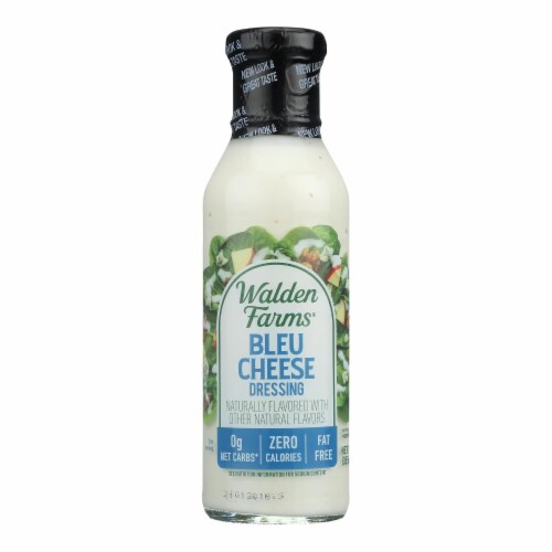 Walden Farms - Bleu Cheese Dressing - Calorie Free - Case of 6-12 FZ Perspective: front