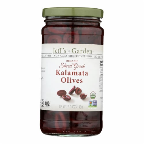 Jeff's Natural - Kalamata Olive - Kalamata - Case of 6 - 7 oz. Perspective: front