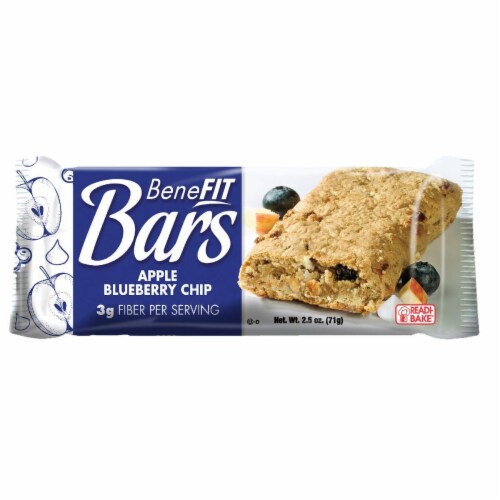 Readi-Bake BeneFIT Bars, Apple Blueberry Chip, 2.5 Ounce (48 per case) Perspective: front