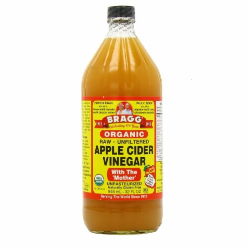 Bragg Organic Apple Cider Vinegar Case Sale Perspective: front