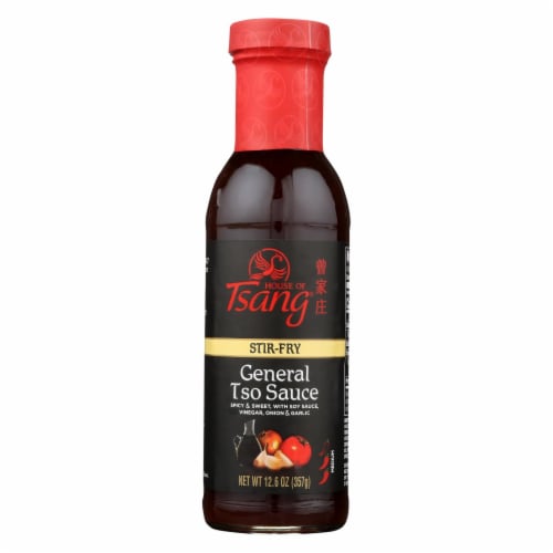 House of Tsang - General Tsao Sauce - Case of 6 - 12.6 oz. Perspective: front