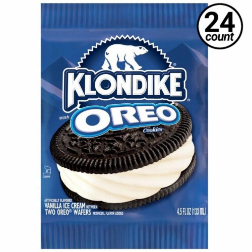 Klondike Ice Cream Cookies & Crme 24 4.5 FO Perspective: front