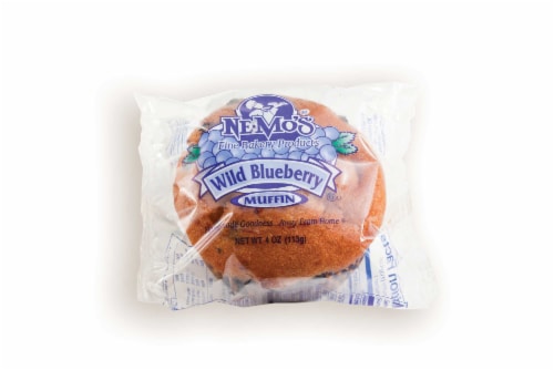 Ne-Mos Wild Blueberry Muffin, 4 Ounce — 12 per case.