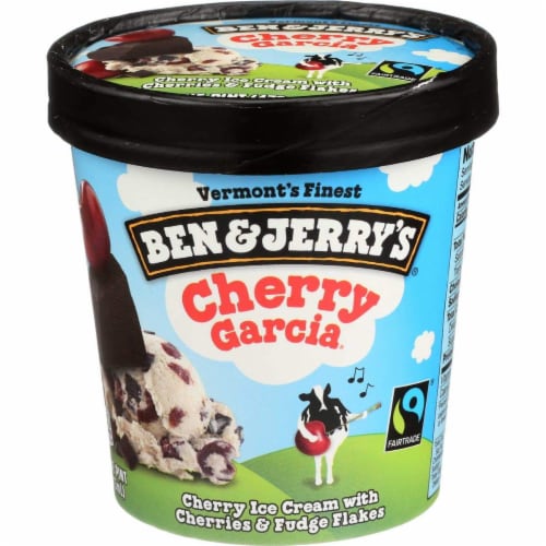 Ben And Jerrys® Cherry Garcia Ice Cream Cups 12 Ct 4 Oz Ralphs 