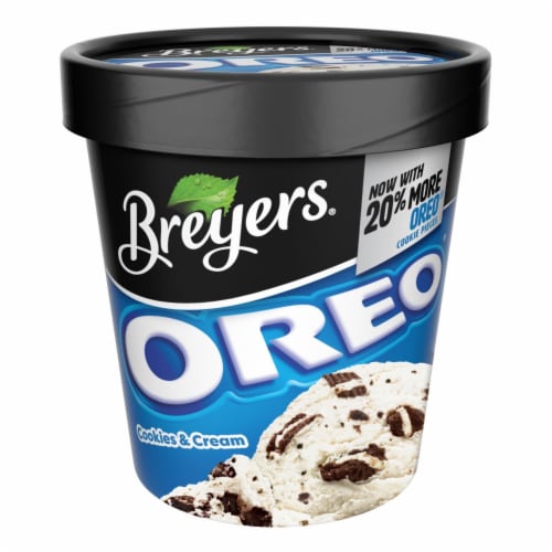 Breyers® Cookies & Cream Ice Cream Perspective: front