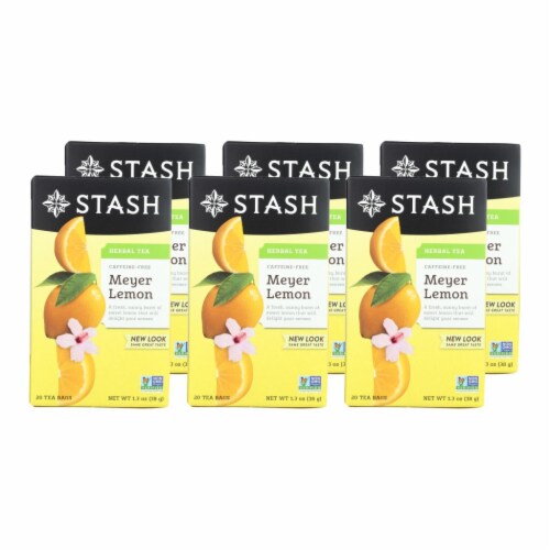 Stash Tea Meyer Lemon Tea Perspective: front