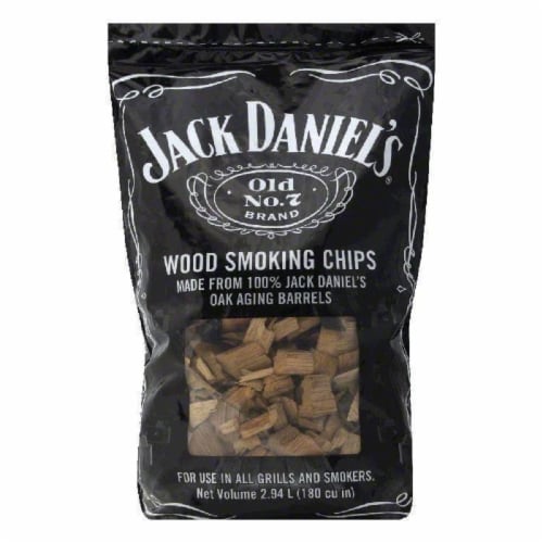 Jack Daniels Wood Smoking Chips, 2 LB (Pack of 6) Perspective: front