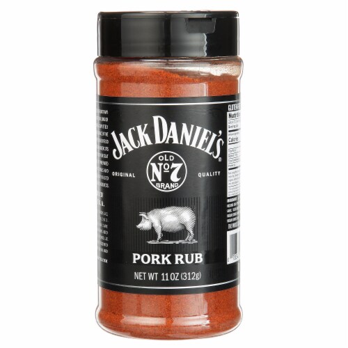 Jack Daniel's Original BBQ Quality Pork Rub Seasoning, 6 oz [Pack of 6