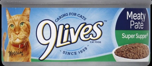 9Lives™ Meaty Pate Super Supper® Wet Cat Food Perspective: front