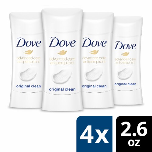 Dove Women 48-Hour Protection Advanced Care Original Clean Antiperspirant Deodorant Stick Perspective: front