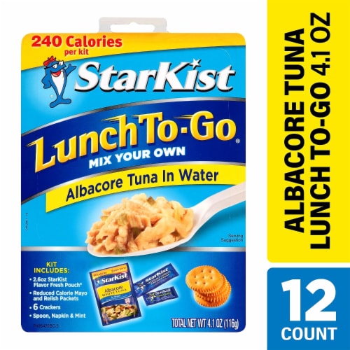 StarKist Lunch To-Go® Albacore Mix Your Own Tuna Salad (Pouch) Perspective: front